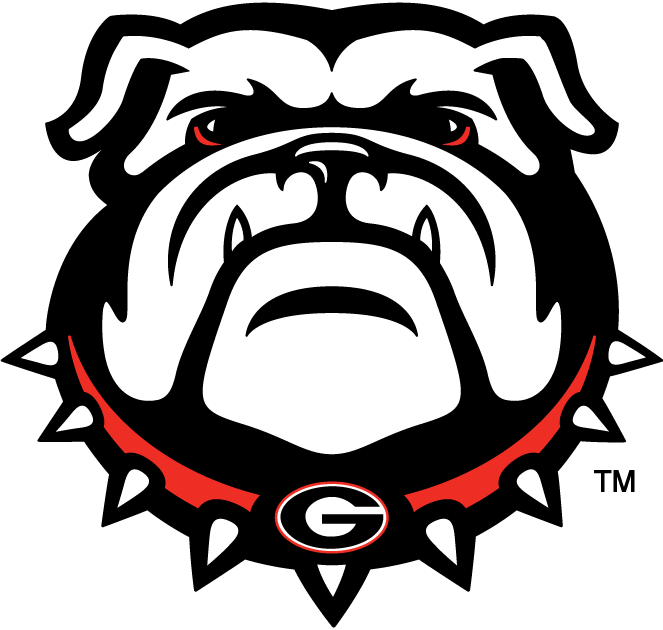 Georgia Bulldogs 2013-Pres Secondary Logo iron on transfers for clothing...